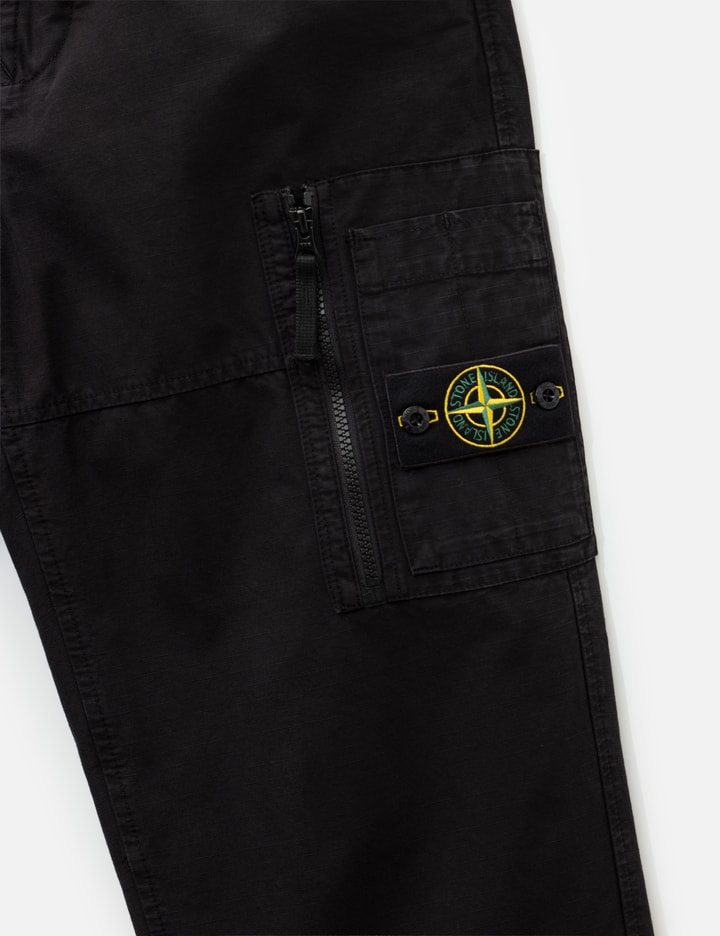 Stone Island Organic Cotton Ripstop Cargo Trousers