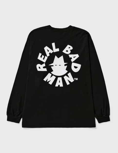 Real Bad Man RBM 서클 롱 슬리브 티셔츠