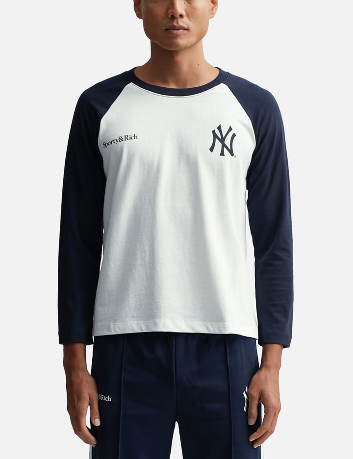 Yankees Serif Baseball T-shirt Placeholder Image