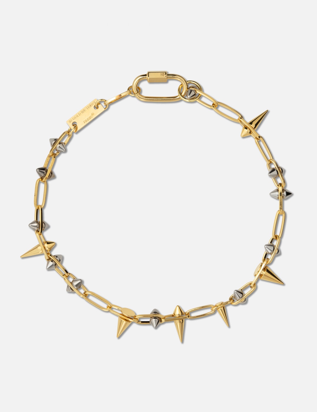 AMBUSH® - Gold/Black Gang Chain Necklace | HBX - Globally Curated  