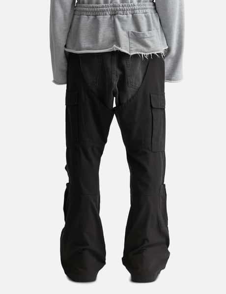 Biker Cargo Denim Pants view 12