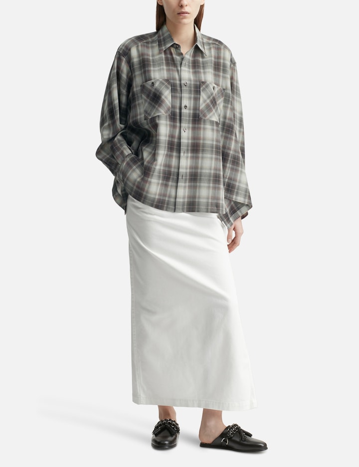 Beautiful People Double-End Fresco Flannel Check Shirt