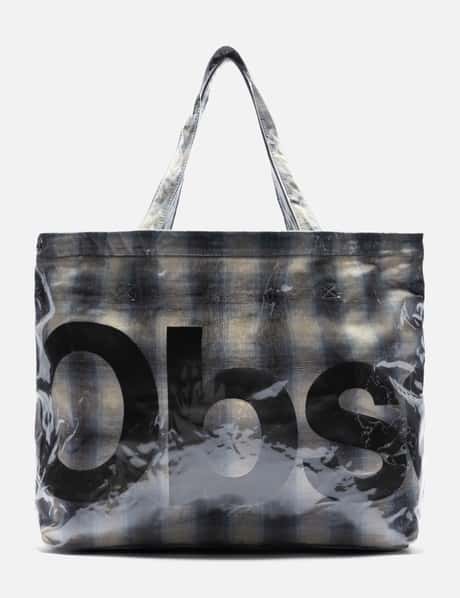 Observe PVC Plaid Cross-Body Tote
