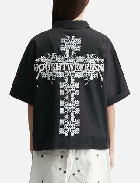 "Cassian" Embroidered Work Shirt view 9