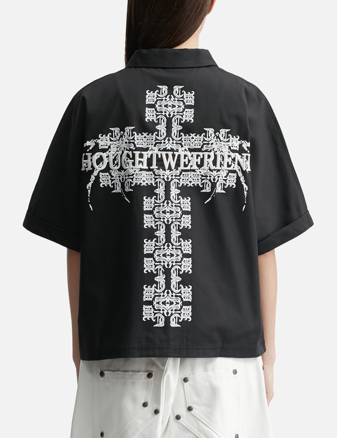 "Cassian" Embroidered Work Shirt view 15