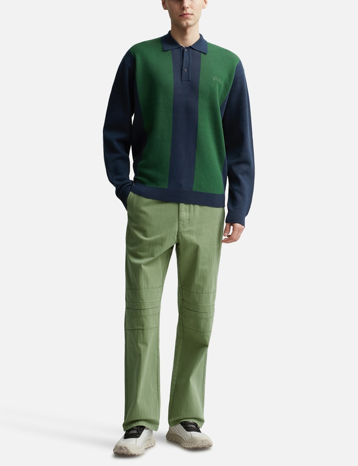 Harrison Long Sleeve Polo Sweater Placeholder Image