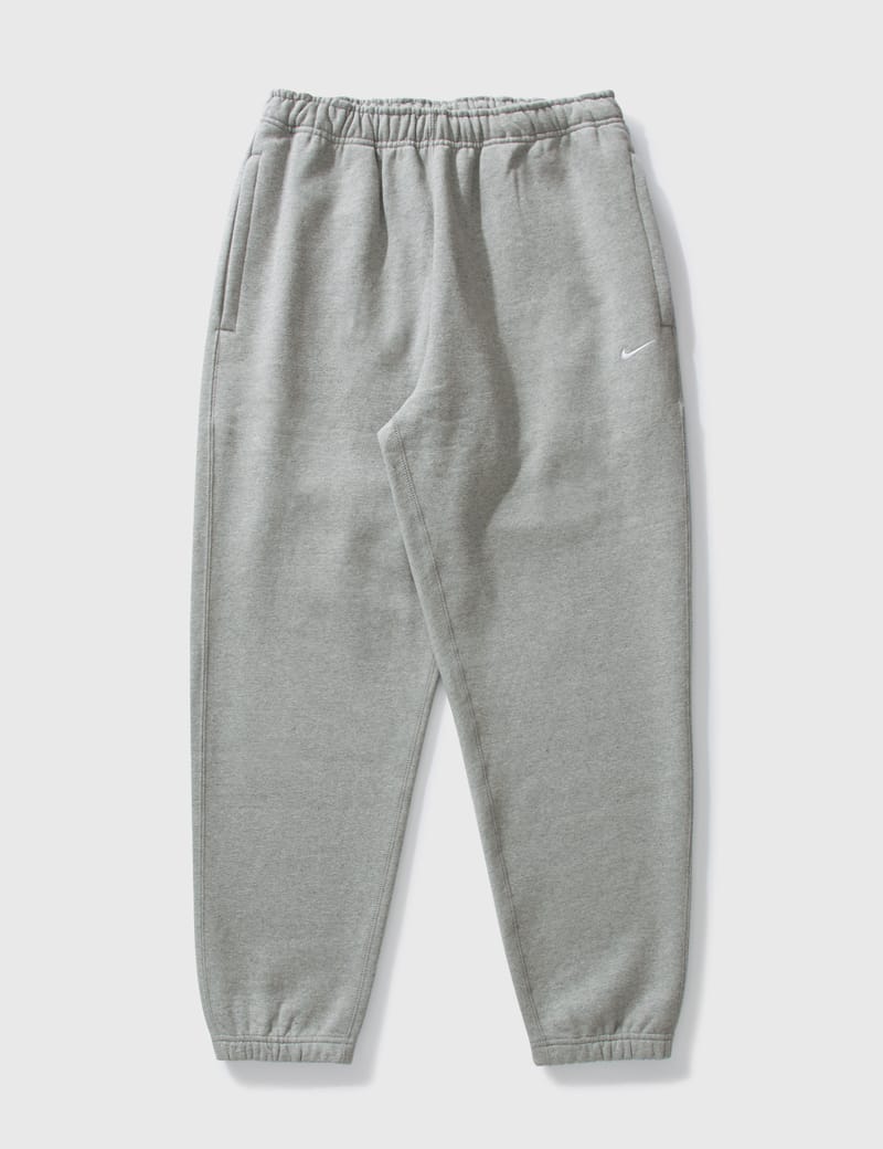 nike nrg swoosh logo pant grey