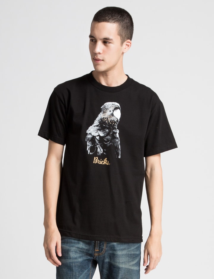Black Bricks Parrot T-Shirt Placeholder Image