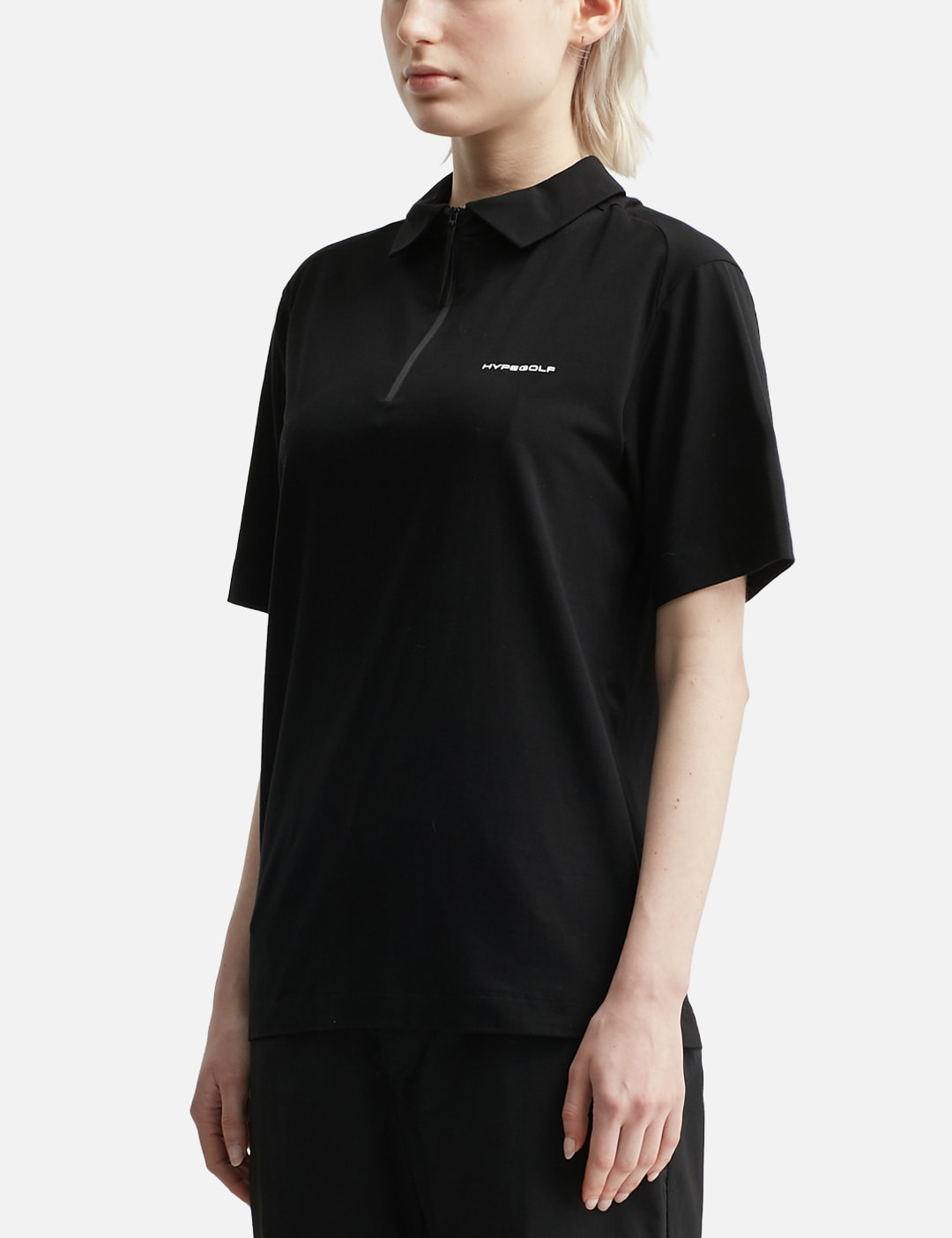 X POST ARCHIVE FACTION (PAF) Half Zip-Up Polo T-Shirts view 19