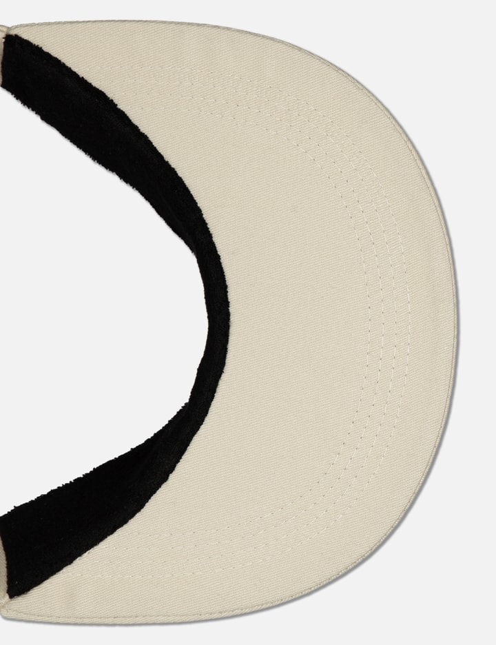 Shop Ololo Visor Cursive In White