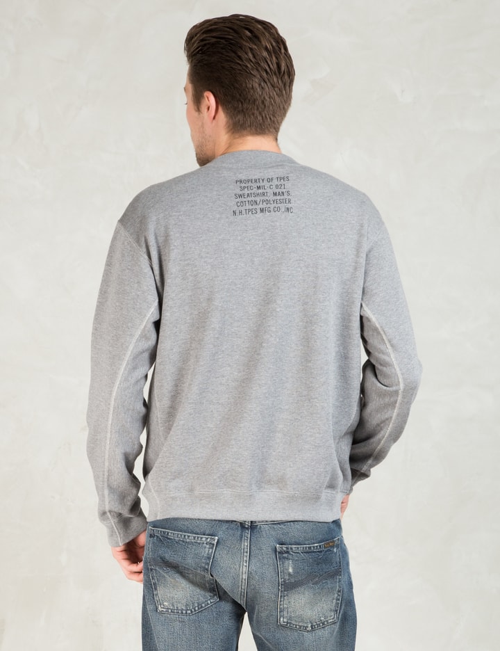 Grey L/S Crewneck Sweatshirt Placeholder Image