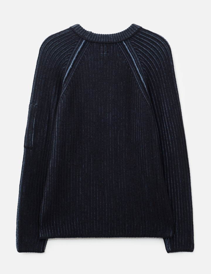 C.P. Company Fleece Knit Lens Crewneck Sweater