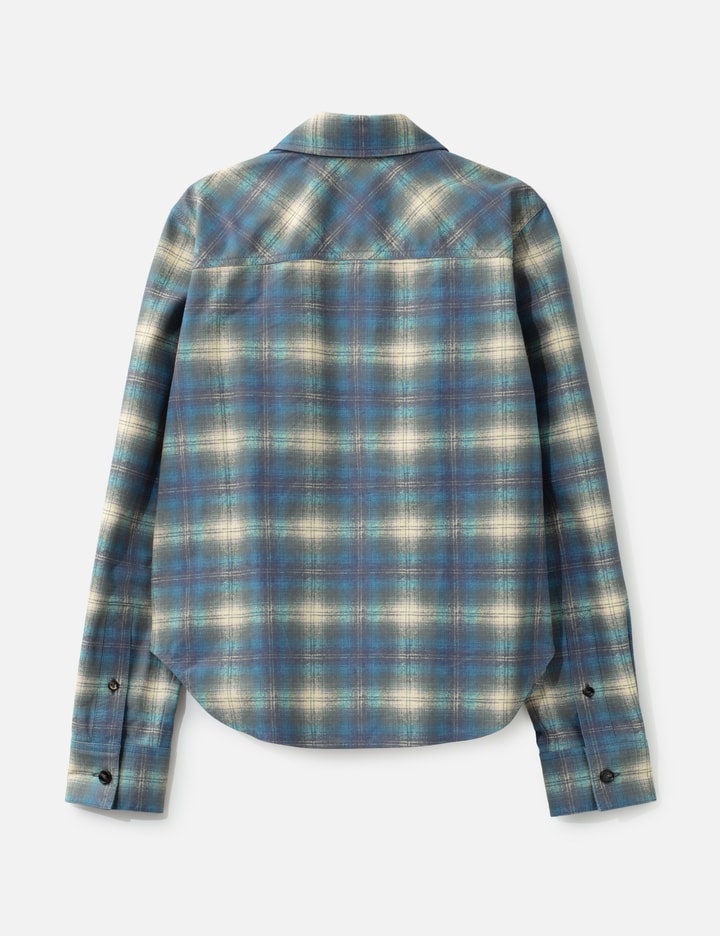 Bottega Veneta Checked Leather Shirt