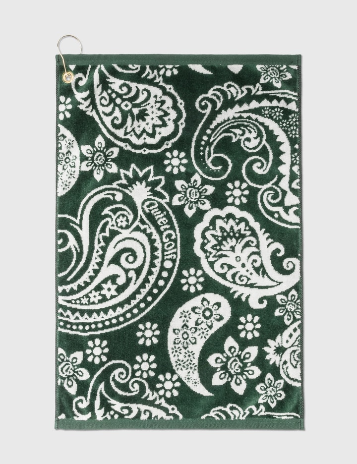 Quiet Paisley Golf Towel Placeholder Image