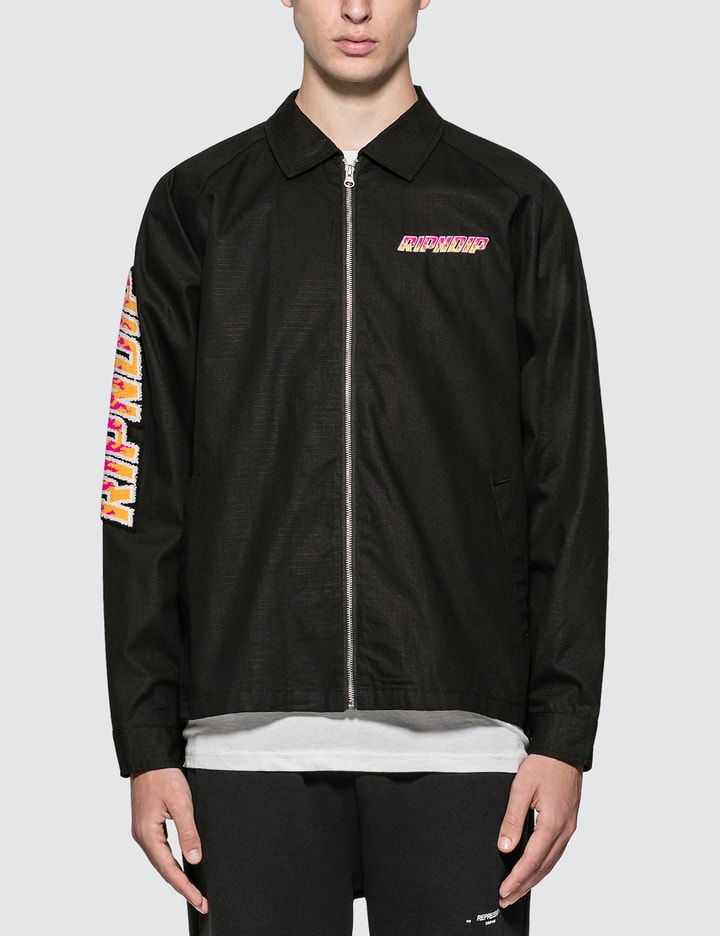 Racing Team Cotton Twill Coach Jacket Placeholder Image
