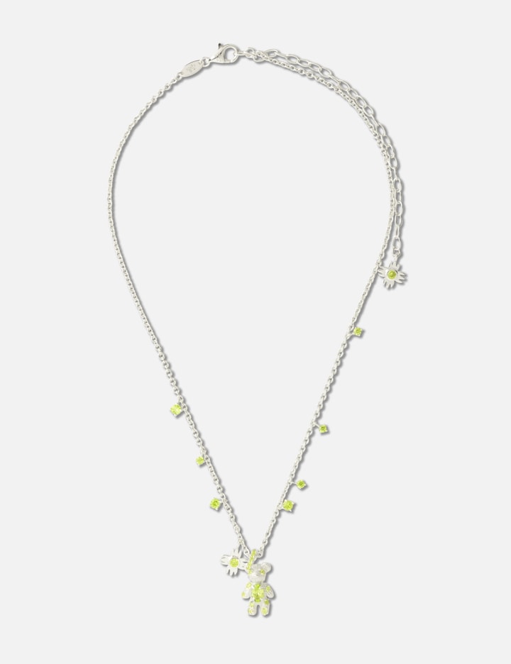 YVMIN Bear Flower Zircon Necklace