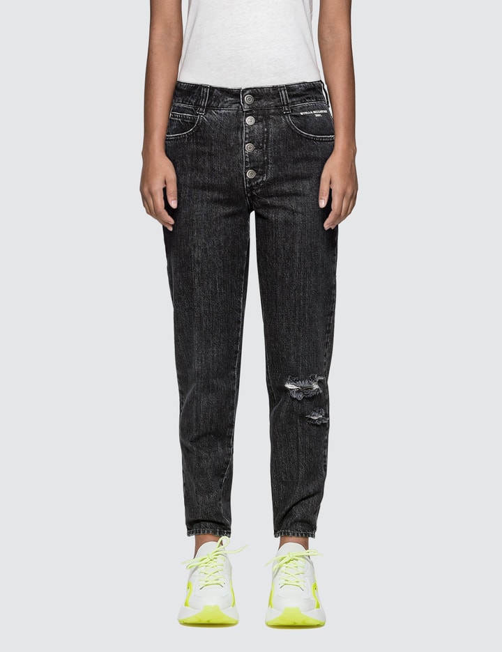 High Waist Straight Jeans Placeholder Image
