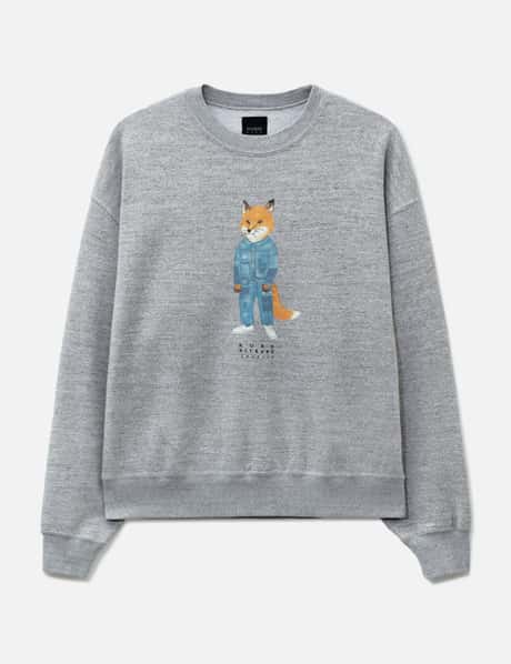 메종 키츠네 Maison Kitsuné X Kuro The Crafted Fox Sweatshirt