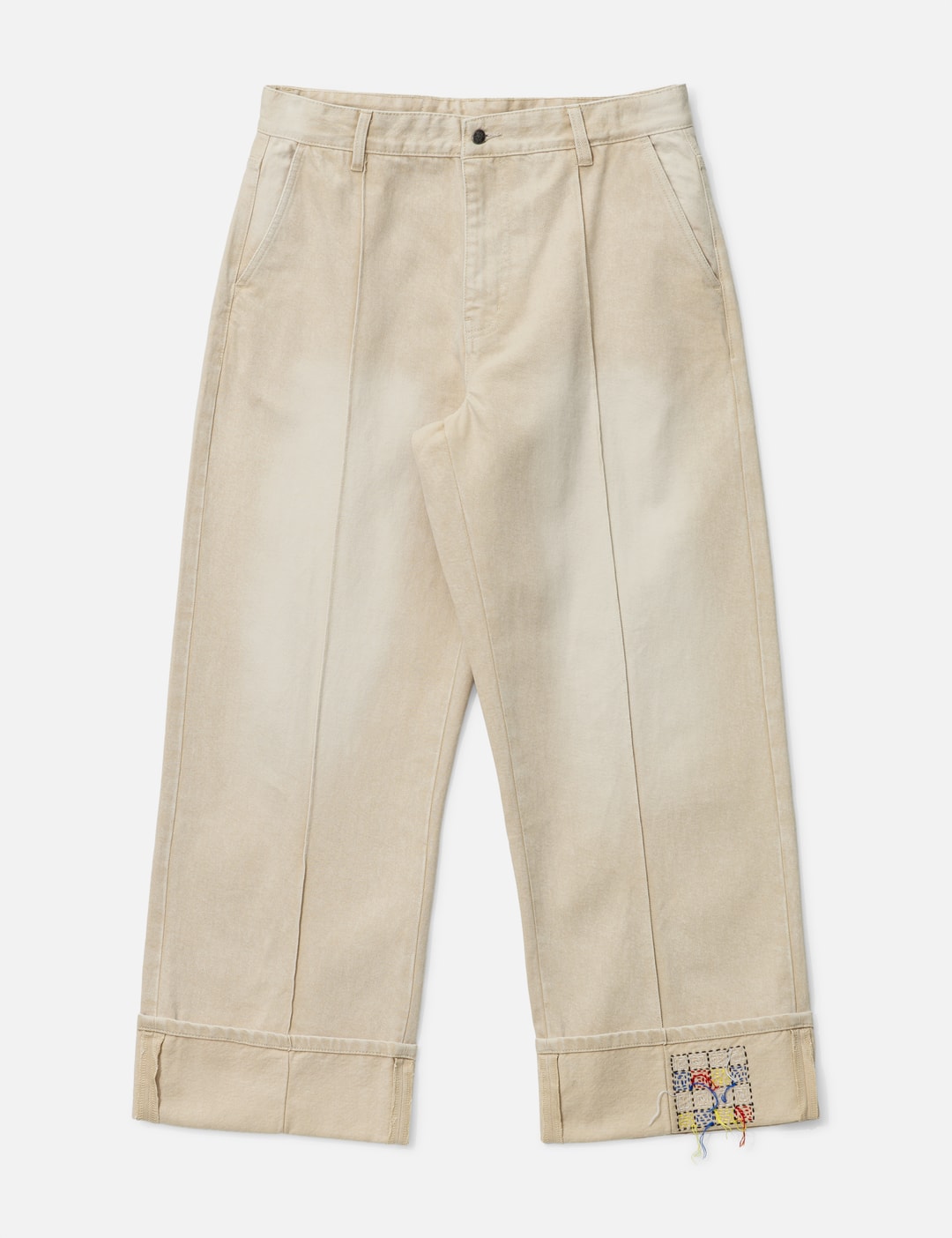 Khaki High Waisted Denim view 8