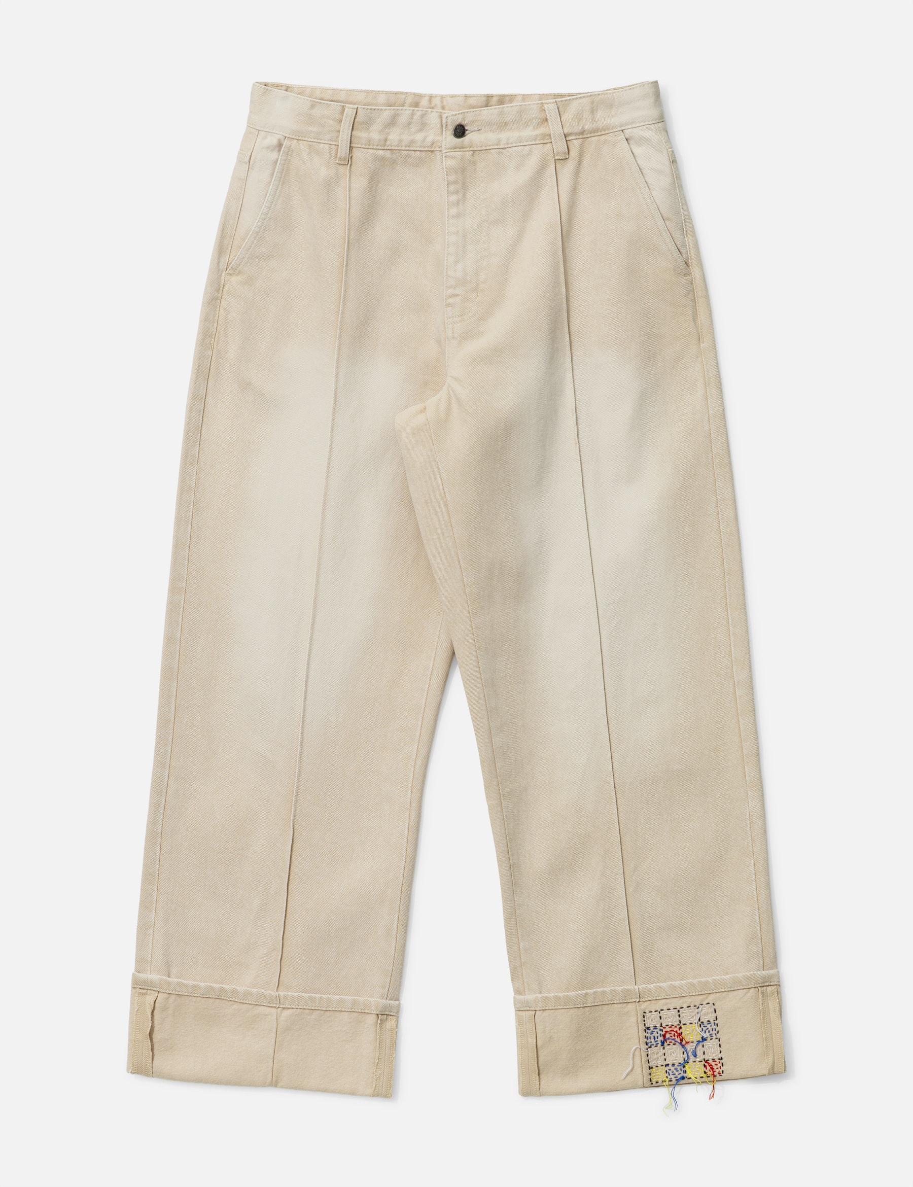 Khaki High Waisted Denim view 19