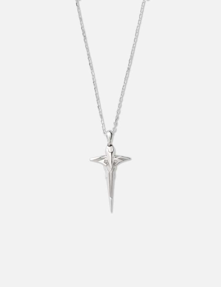 MIDNIGHTFACTORY Mechanic Cross Pendant Necklace