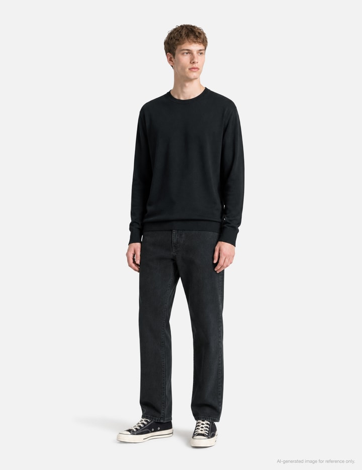 nonnative Officer Crew Sweater Rayon Nylon Yarn
