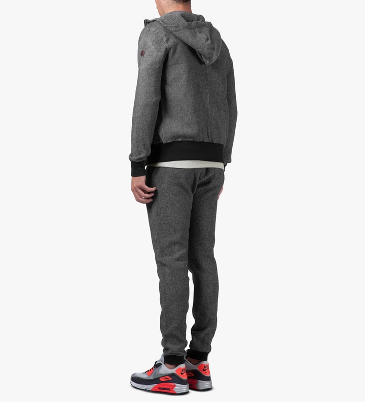 Black/Indigo Zip Through Hoodie Placeholder Image