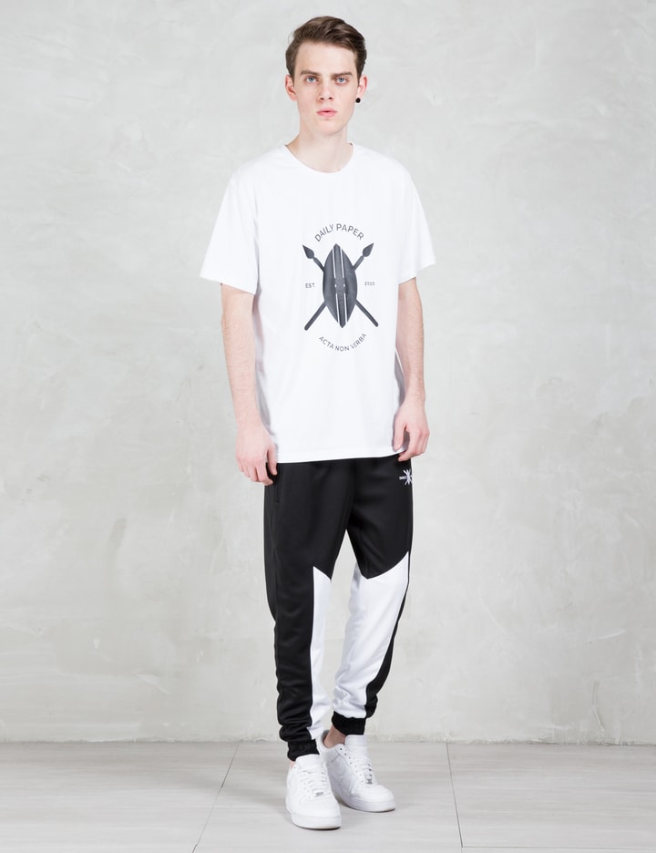 Black Mesh Panel Track Pants Placeholder Image