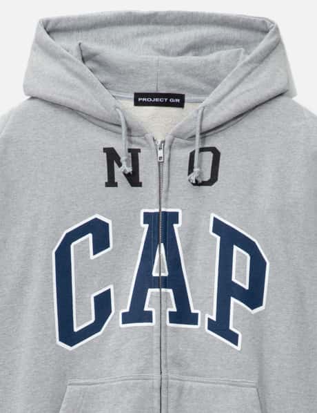 PROJECT G/R - Boxy Sleeveless Zip Hoodie | HBX
