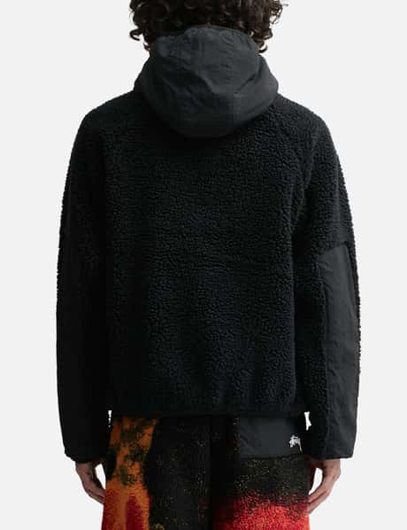 Stüssy - Sherpa Paneled Hooded Jacket | HBX - Globally Curated  