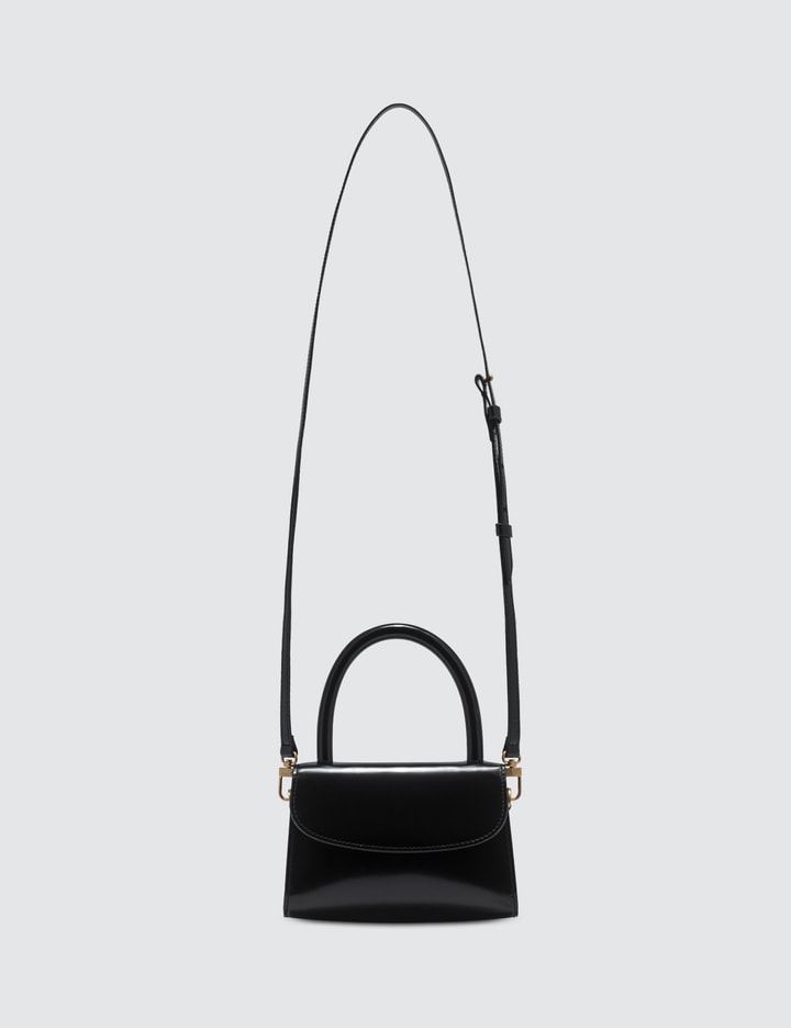 Mini Black Semi Patent Leather Bag Placeholder Image