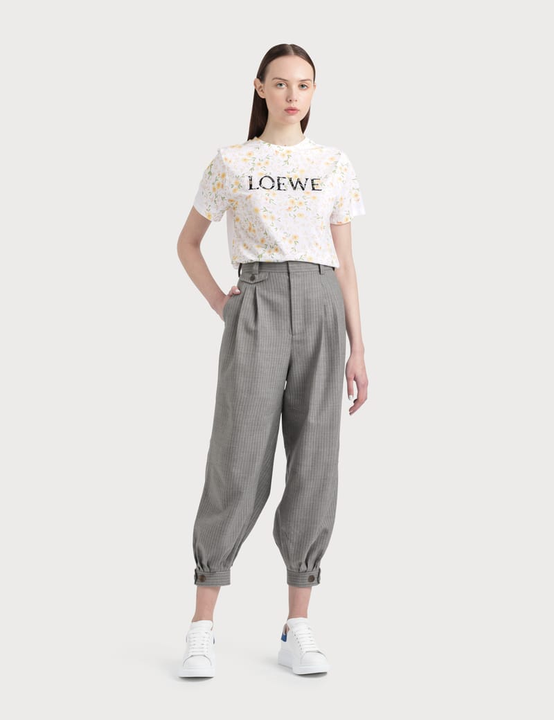 Loewe - Stripe Balloon Trousers | HBX 