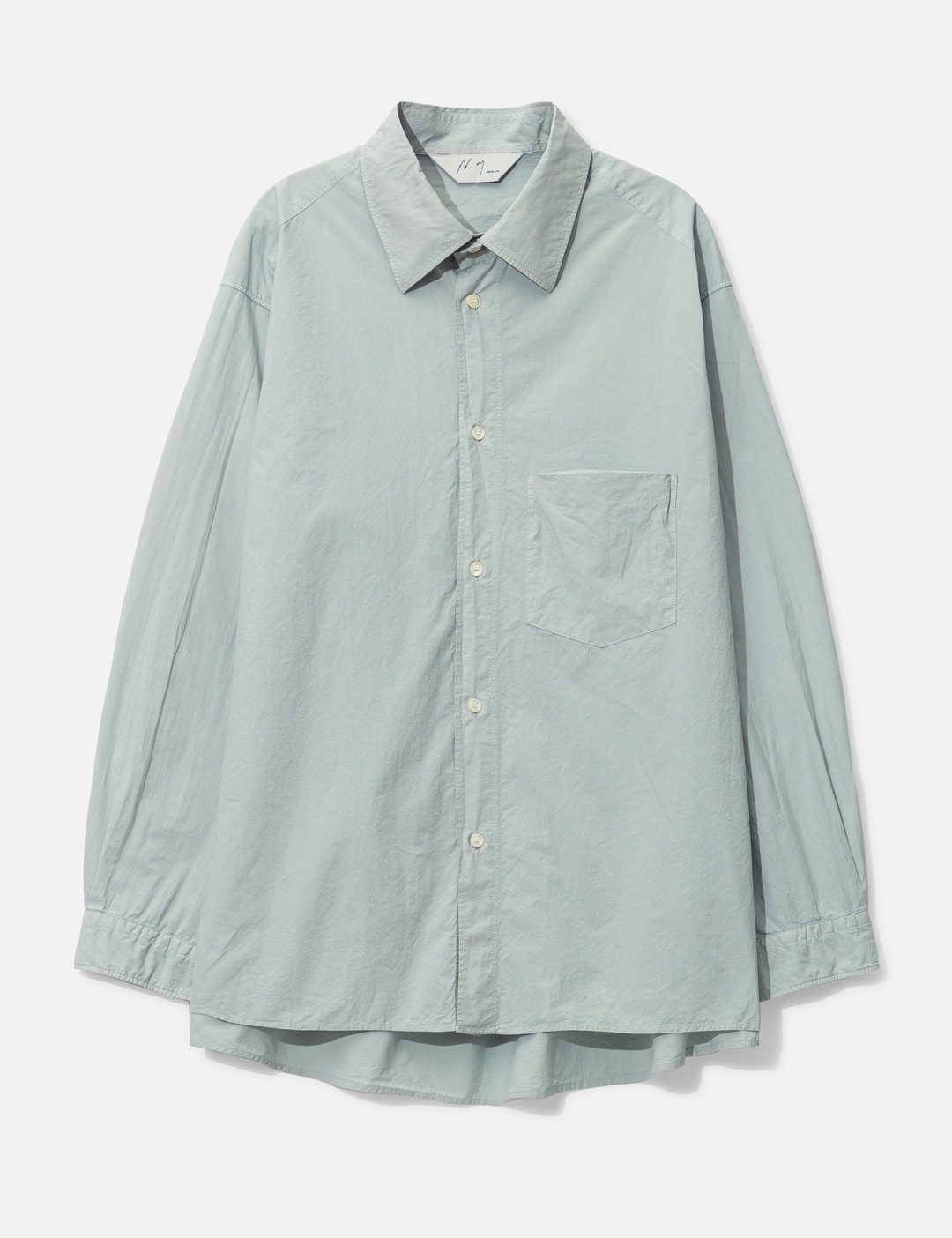 ANCELLM - DYED SHRINK OVER SHIRT | HBX - Globally Curated Fashion  