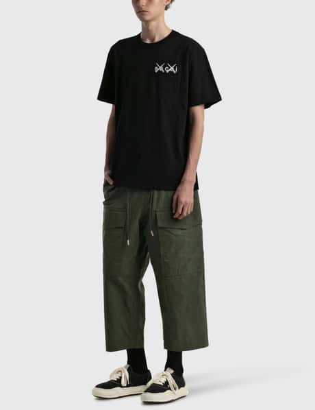 Sacai - KAWS Embroidery T-Shirt | HBX