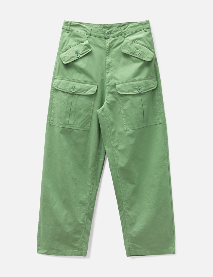Sky High Farm Workwear Cargo Pants In Green