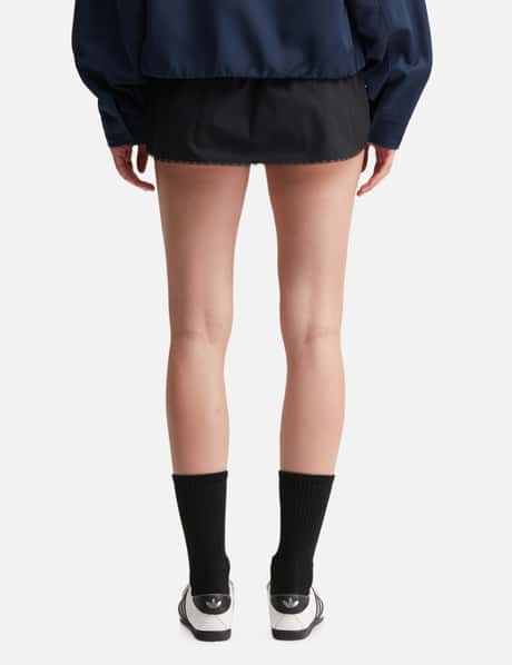 G Classic Lace-Up Mini Skirt view 12