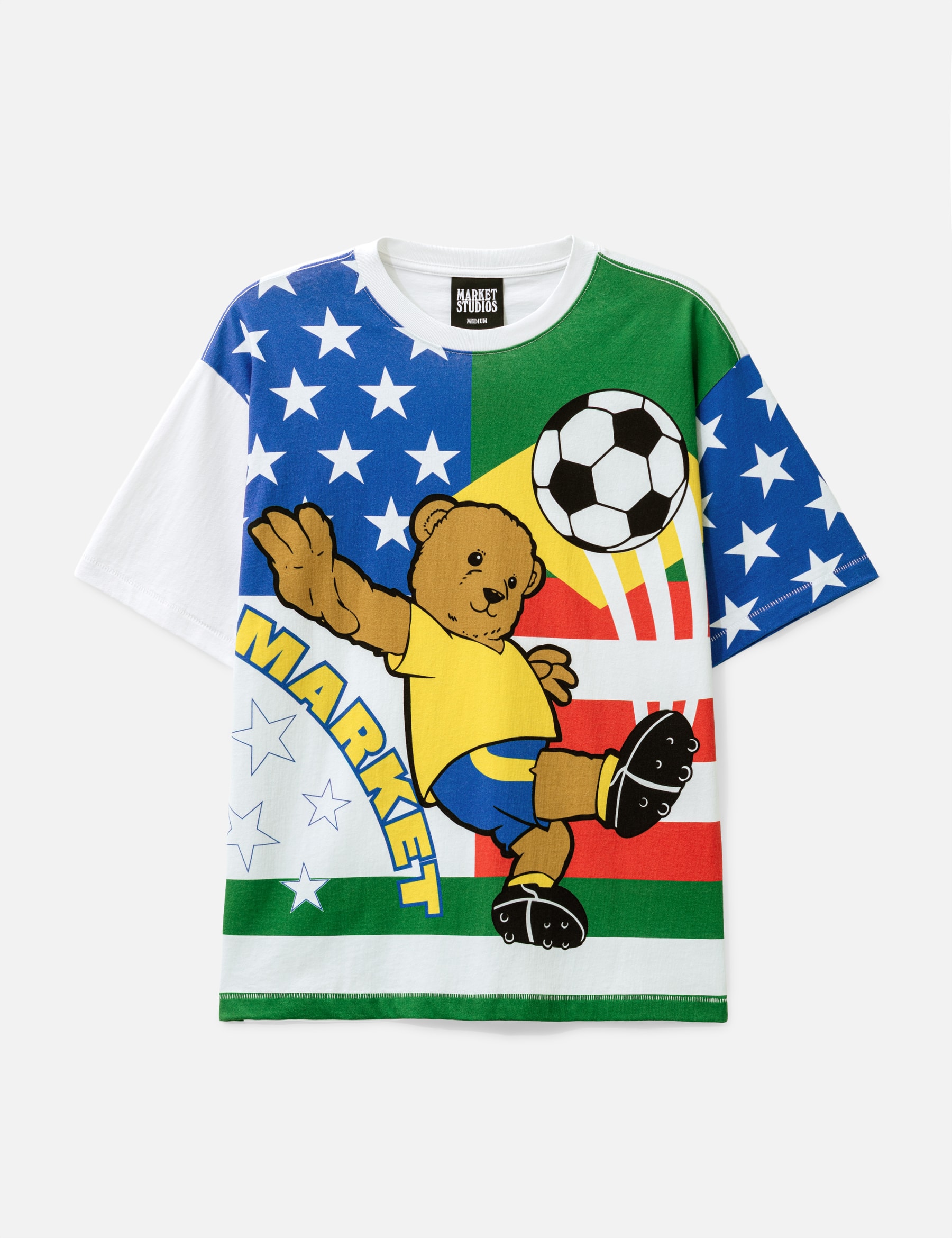 Smiley Shoot Your Shot Bear T-Shirt view 16