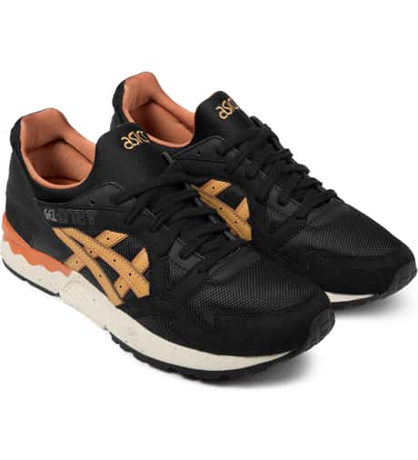 Asics Black/Tan GEL-LYTE V Shoes HBX Globally Curated