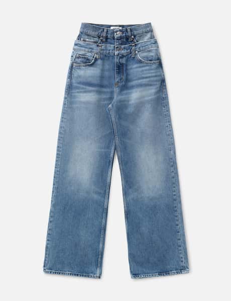 SANDRO PARIS Double Waist Jeans