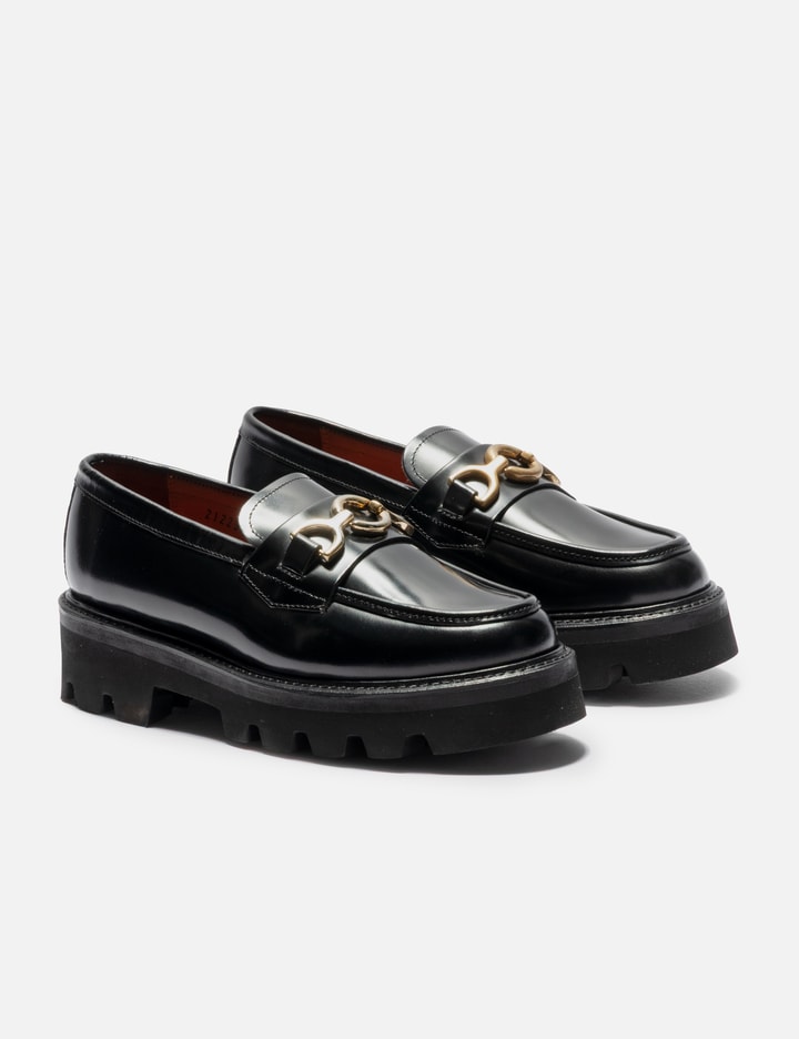 Grenson Buckle Loafers In Black