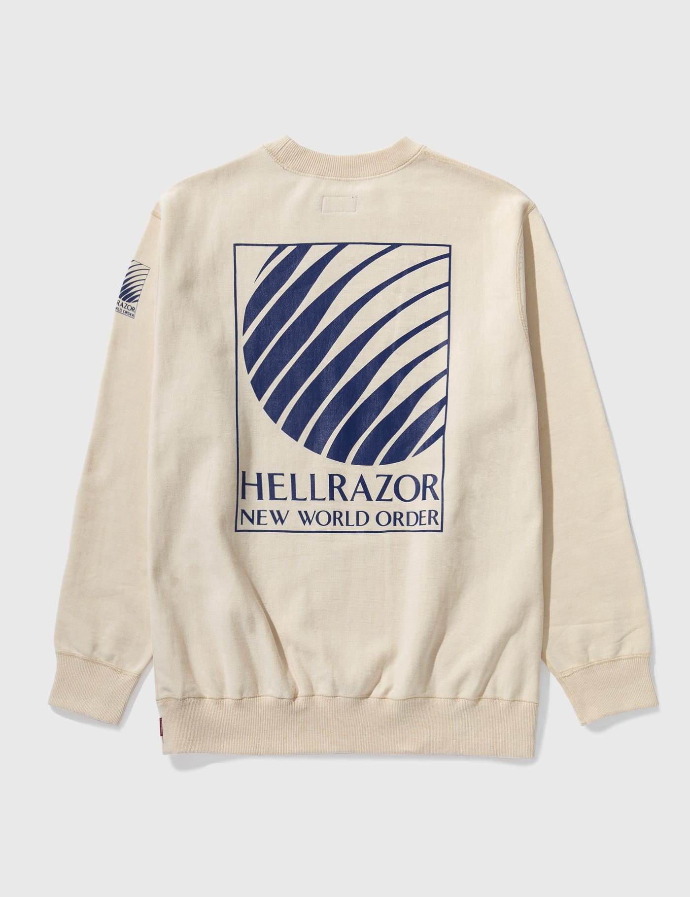 Hellrazor   New World Order Crewneck Sweatshirt   HBX   Globally