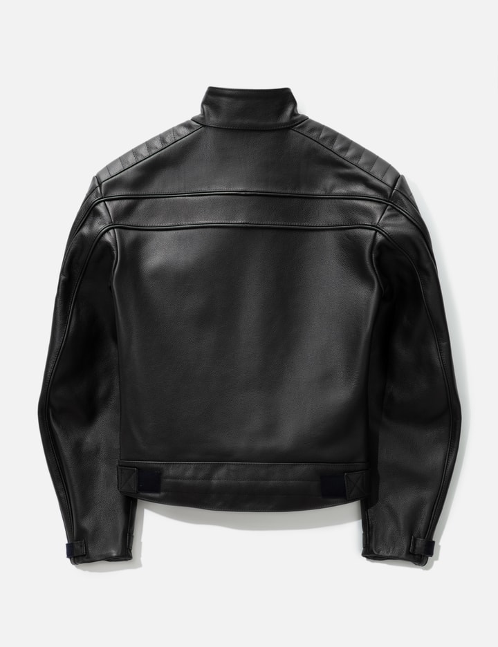 Shop Misbhv Fast Leather Jacket In Black