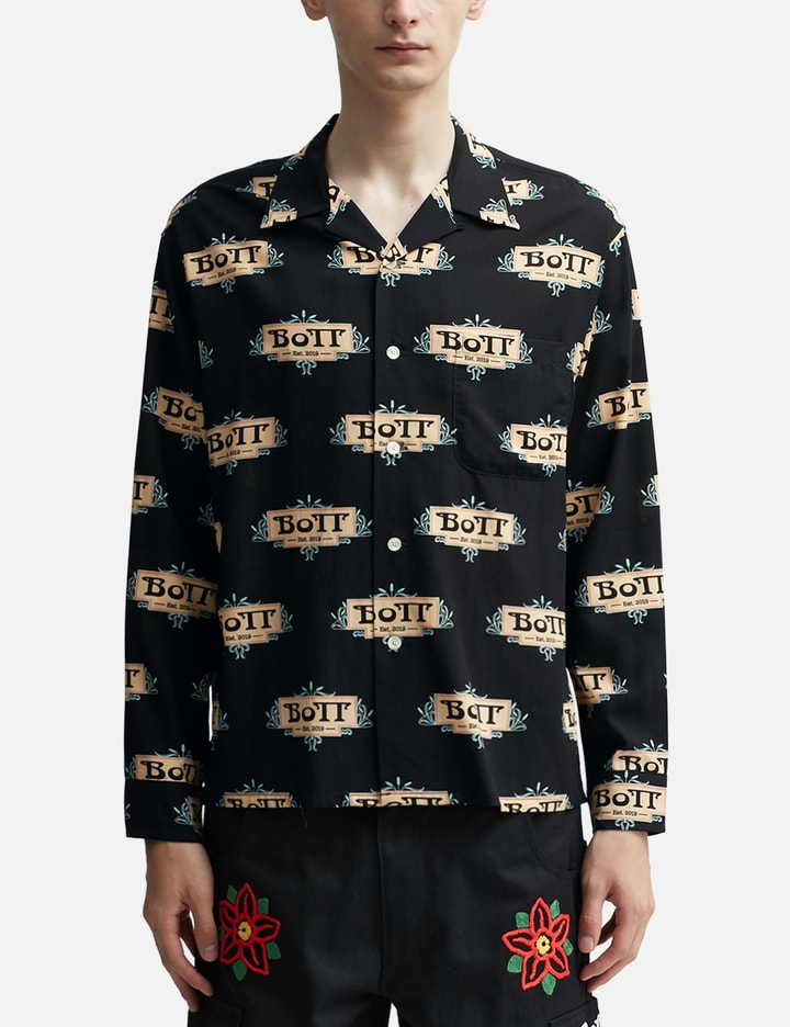 Luxe Logo Rayon Shirt Placeholder Image