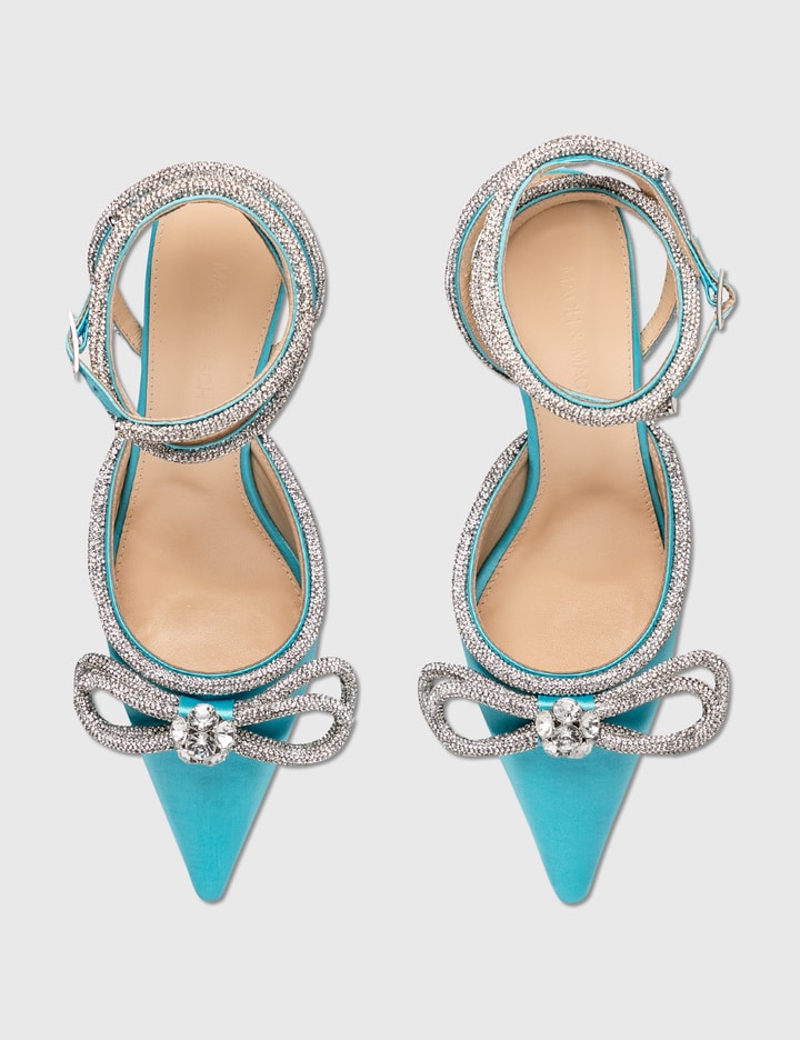 Double Bow Silk Pumps Placeholder Image