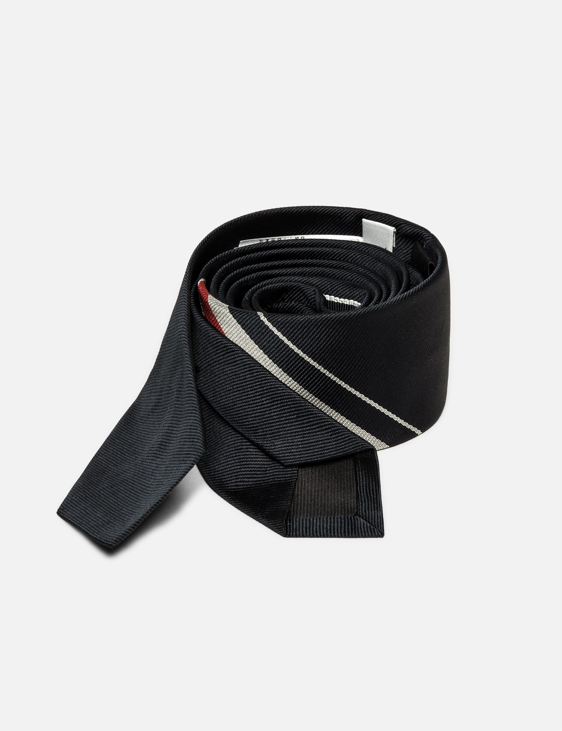 Silk Cotton RWB Jacquard Classic Tie view 10