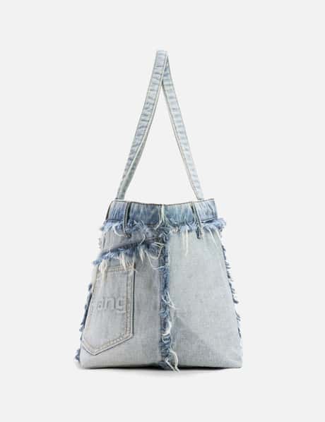 Punch Denim Fray Tote view 8
