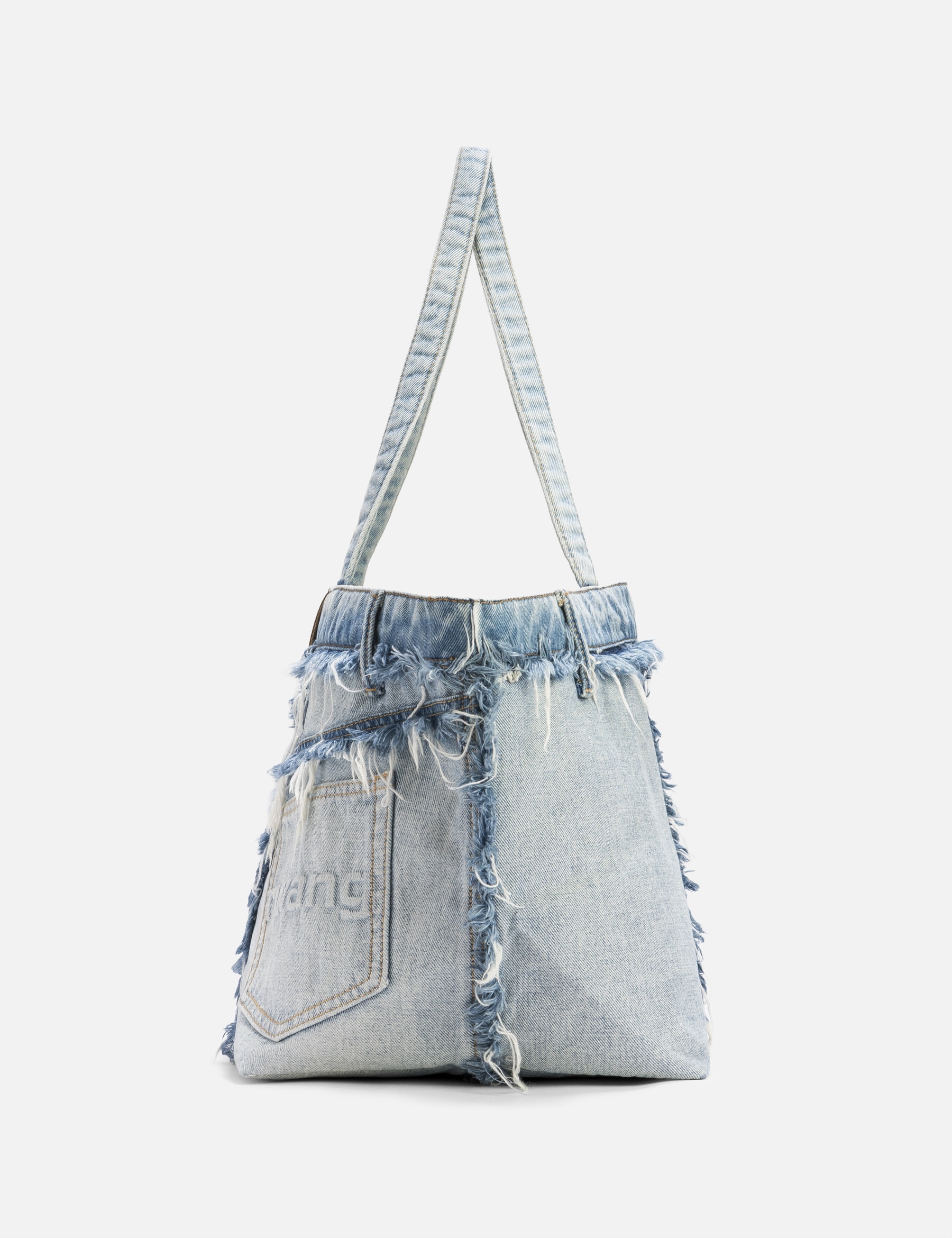 Punch Denim Fray Tote view 17