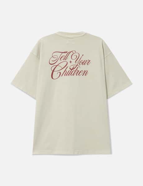 Tell Your Children Script Wordmark T-shirt