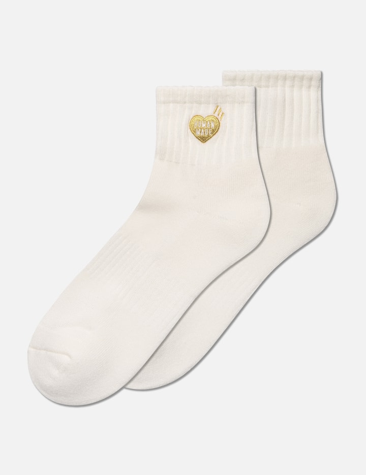 Human Made Short Pile Socks In White