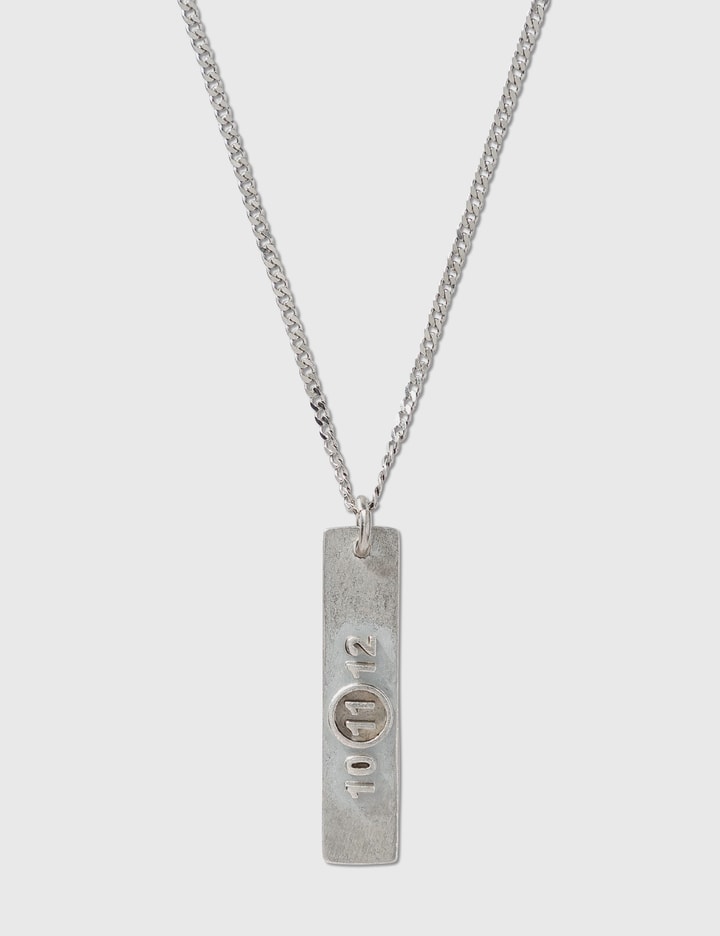 Number Metal Bar Necklace Placeholder Image